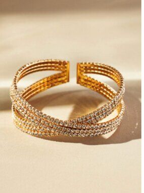 💜 Anthropologie Criss-Cross Bracelet 💜